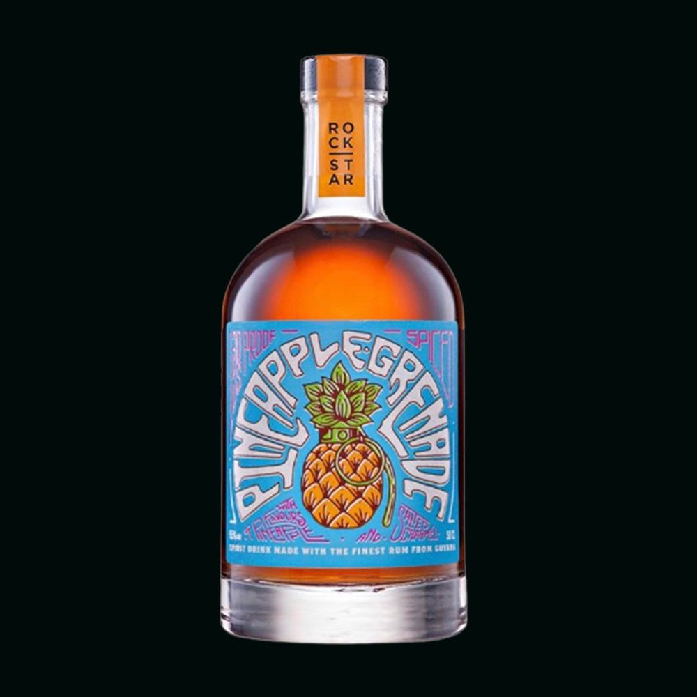 Pineapple Grenade Overproof Spiced Rum | Crafty Connoisseur