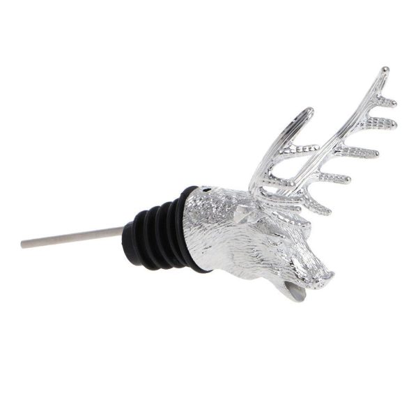 Stag Head Bottle stopper and pourer