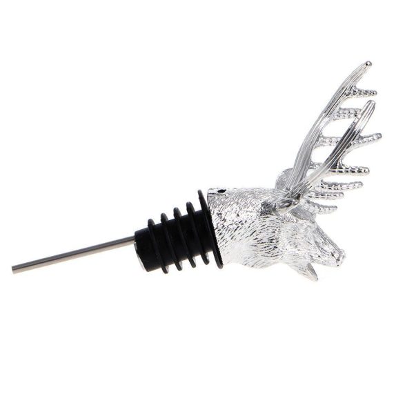 Stag Head Bottle stopper and pourer