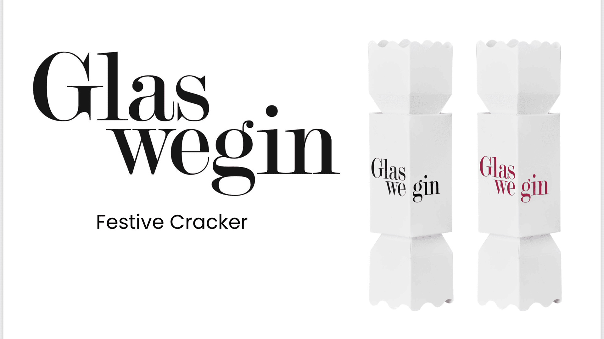 Glaswegin Festive Gin Crackers