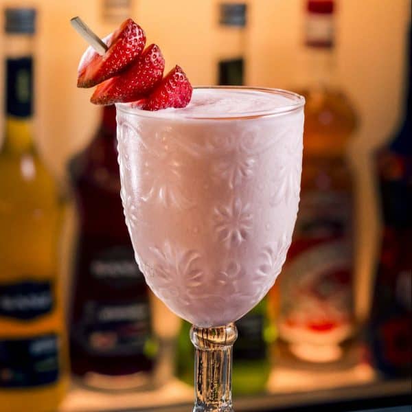 Mex Strawberry Cream with Tequila