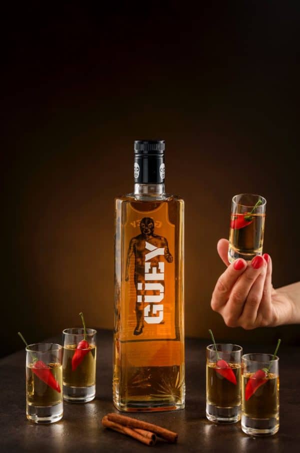 Güey Hot & Spicy Tequila
