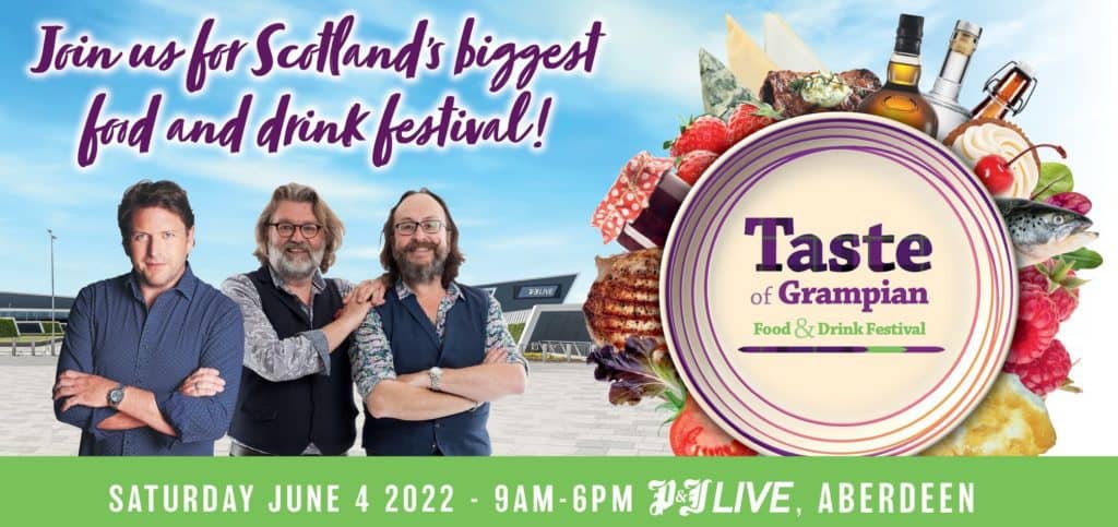 Scotland's biggest food festival at p&j live aberdeen showcasing the crafty connoisseur's taste of Scotland.