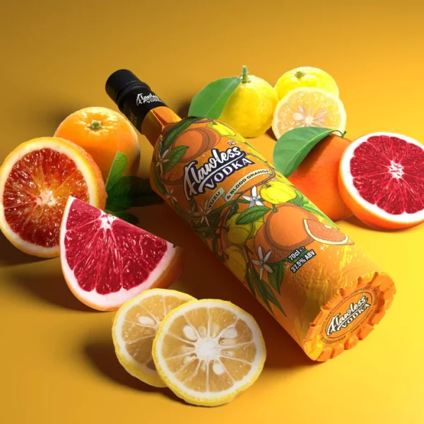 Flawless Vodka - Yuzu & Blood Orange