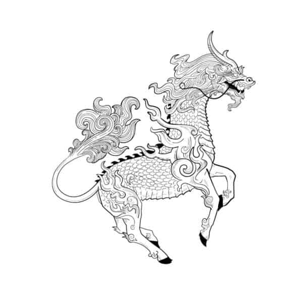 Mythical Beasts - The Qilin