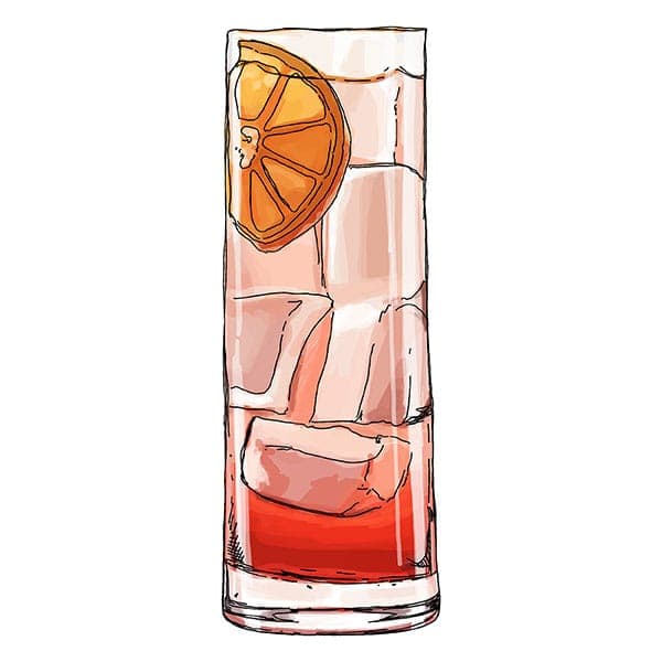 Citrus Smash Gin Cocktail