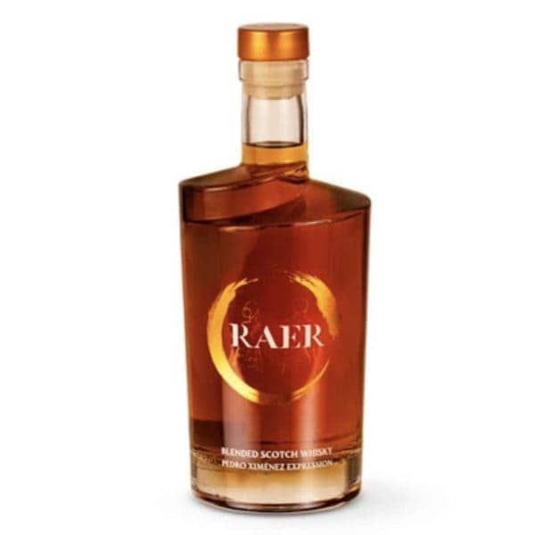 A bottle of the Import placeholder for 20105 rum on a white background.