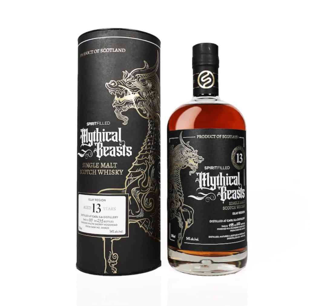 Mythical beasts Caol ila 13yr whisky