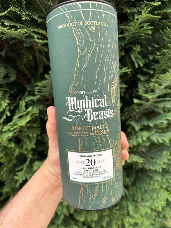 Mythical Beasts Highland Peated 20ys old whisky
