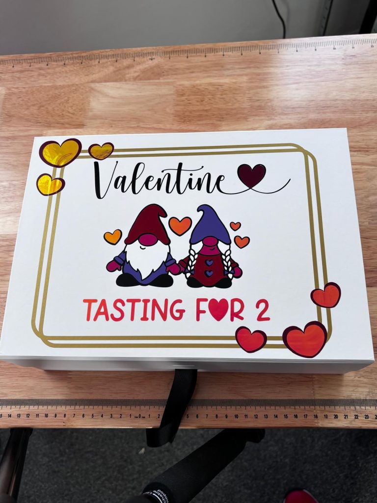 Valentine tasting for 2 gift box