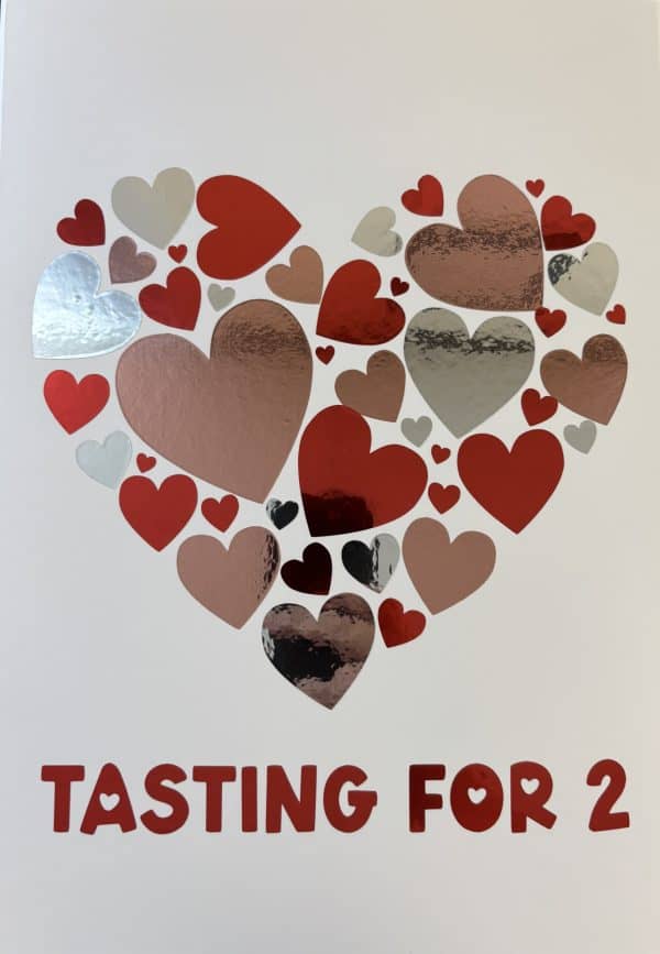 Valentine tasting for 2 gift box