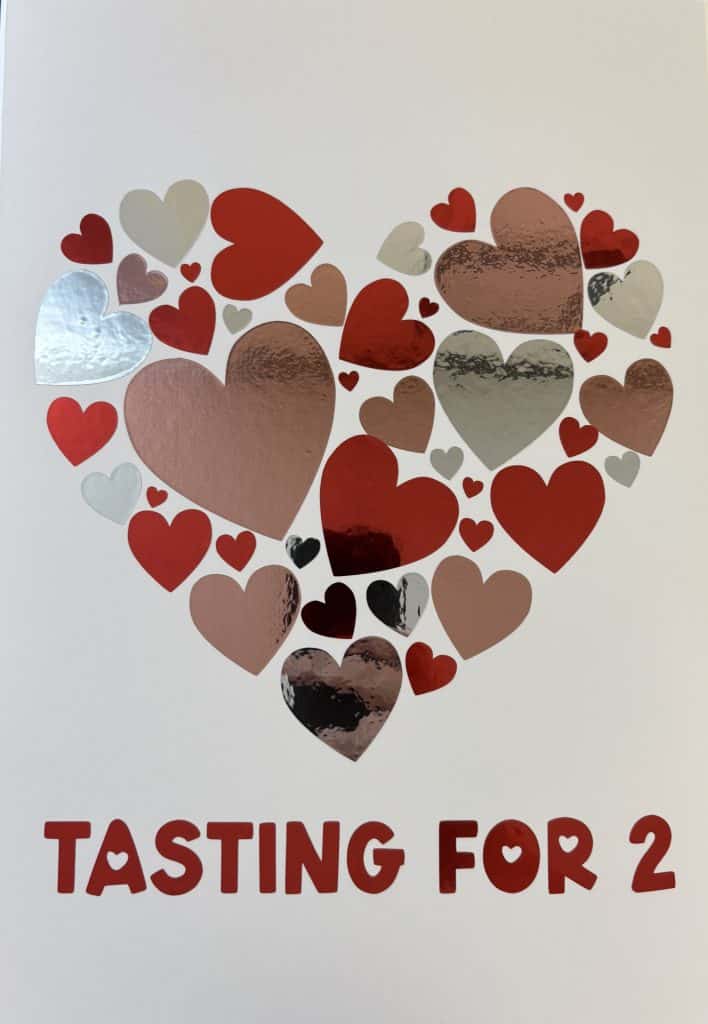 Valentine tasting for 2 gift box