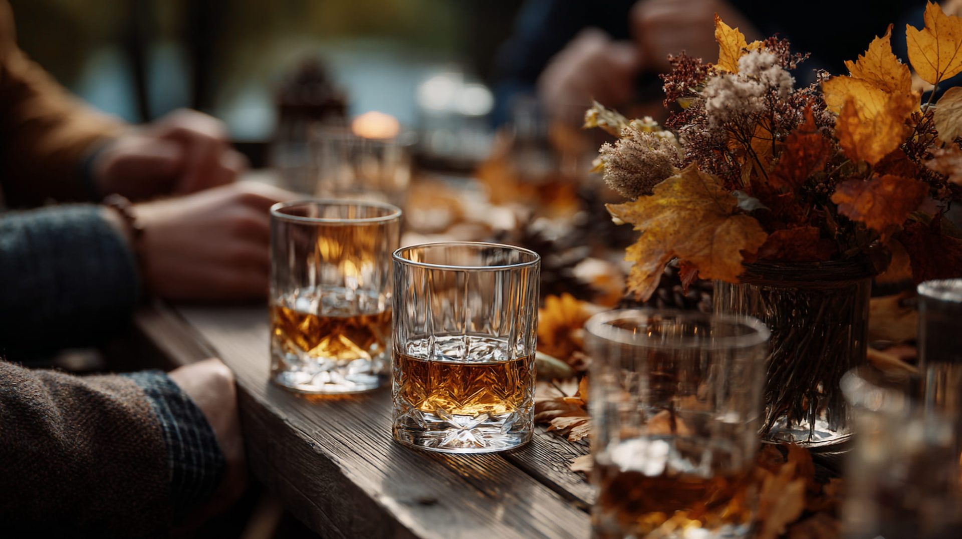 An autumnal scene